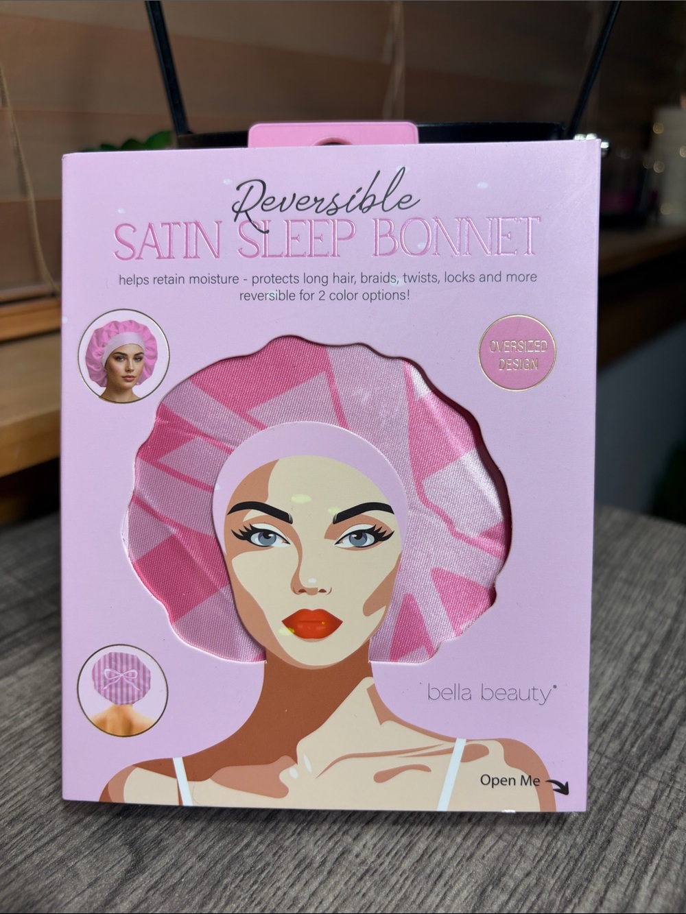 🌻5 for $30🌻Bella Beauty Reversible Satin Sleep Bonnet